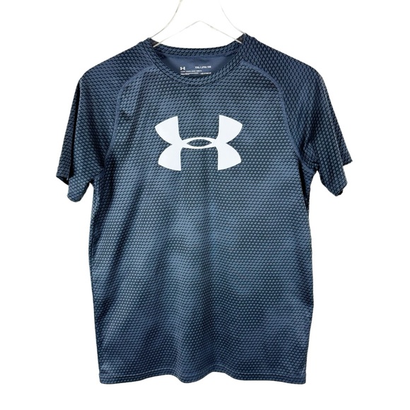 Under Armour Big Logo Tech Heat Gear Top - Picture 1 of 4